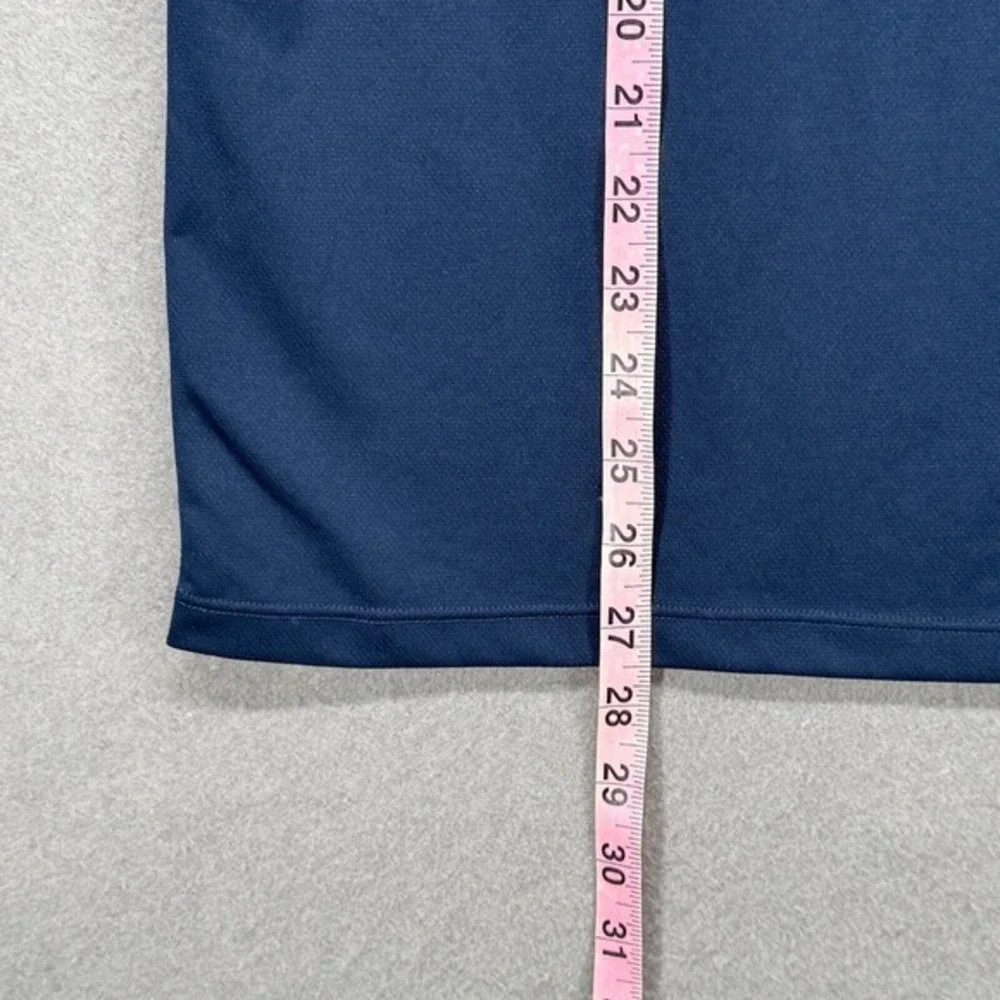 Pioneer Camp Mens Shirt Size M Navy Performance Crew‎ Neck Short Sleeve Hiking